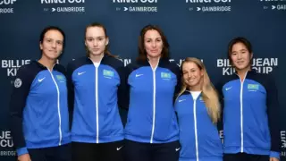 Сборная Казахстана по теннису перед ЧМ: "У нас хорошие шансы на победу"