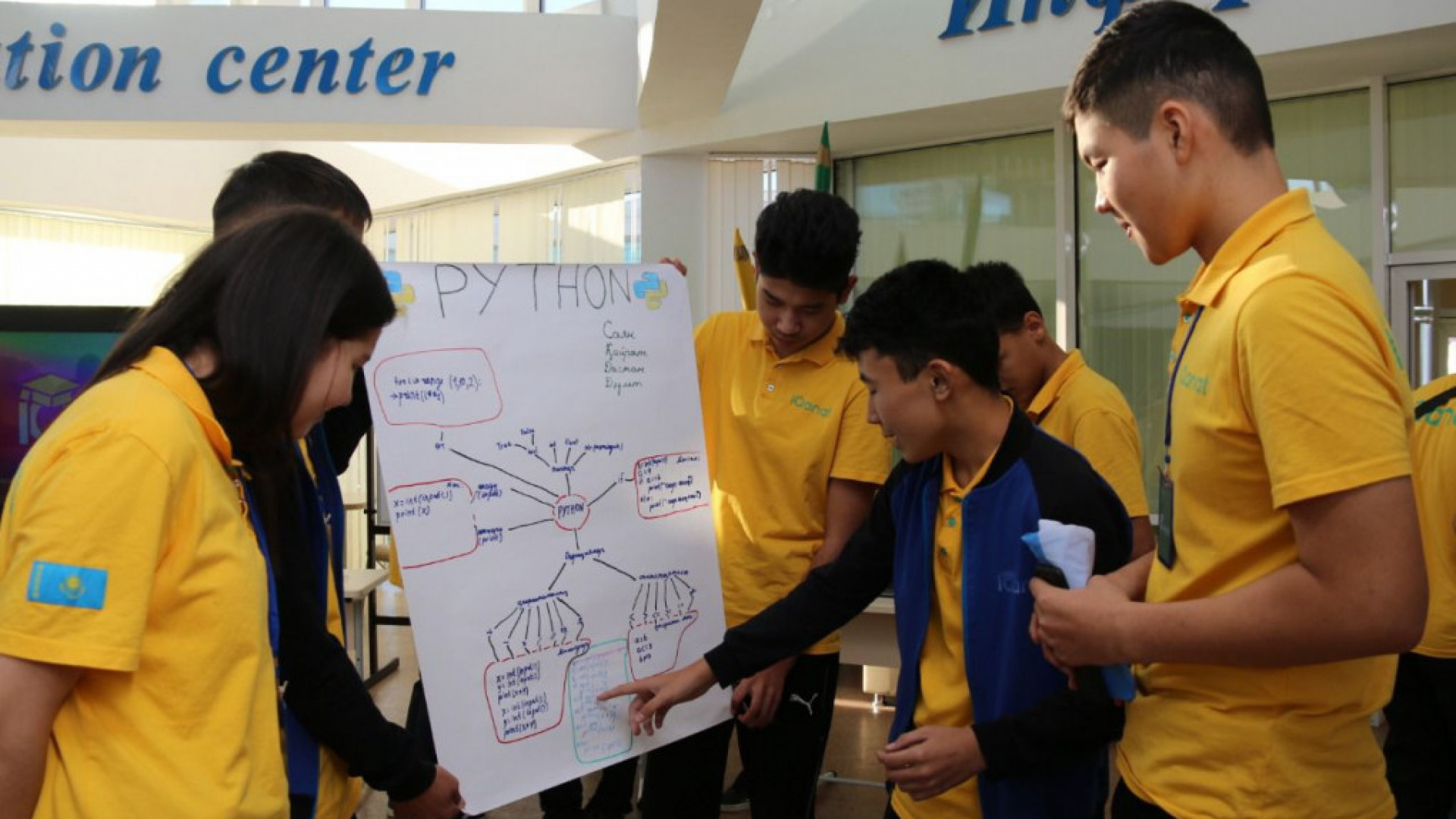 В Уральске завершился масштабный хакатон для сельских школьников