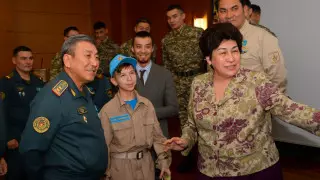 Юные робототехники из Алматы провели один день в армии