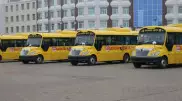 16 школьных автобусов переданы управлению образования Акмолинской области