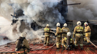 Пожар за барахолкой Алматы ликвидировали