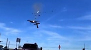 Два самолета столкнулись в воздухе во время авиашоу в Техасе