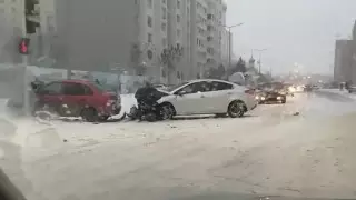 В Астане произошло 100 ДТП. Полиция обратилась к водителям