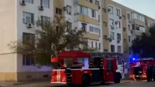 50 человек эвакуировали из-за пожара в пятиэтажке Актау