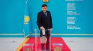 Аким Астаны Кульгинов отдал свой голос на выборах