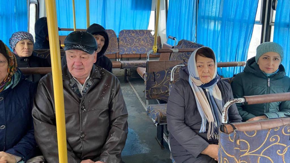 Дружные соседи проголосовали на выборах в Западном Казахстане