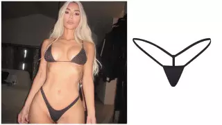 "Это не трусы, а повязка на глаз": фанаты раскритиковали Ким Кардашьян