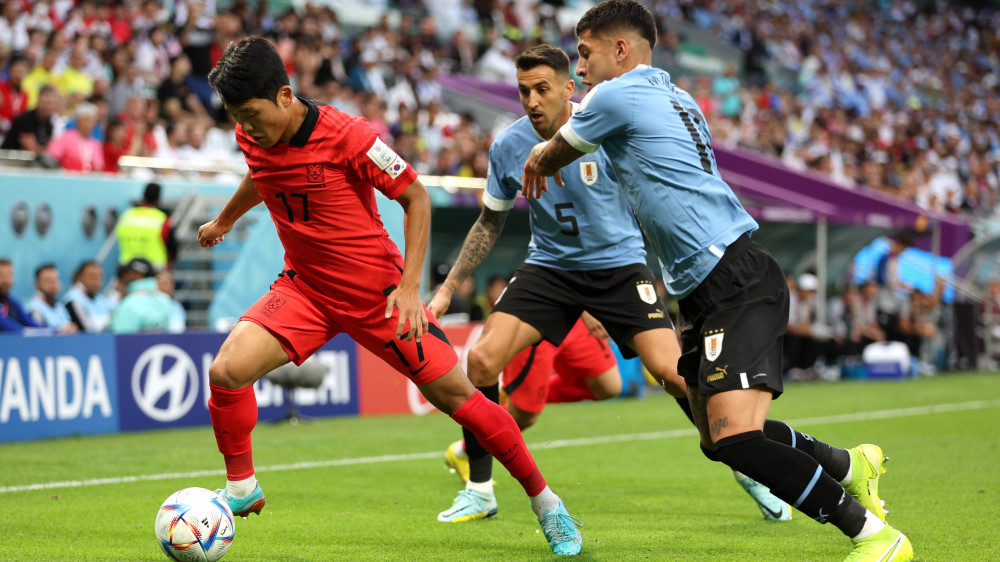 Уругвай и Корея сыграли 