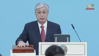 Токаев принес присягу народу Казахстана