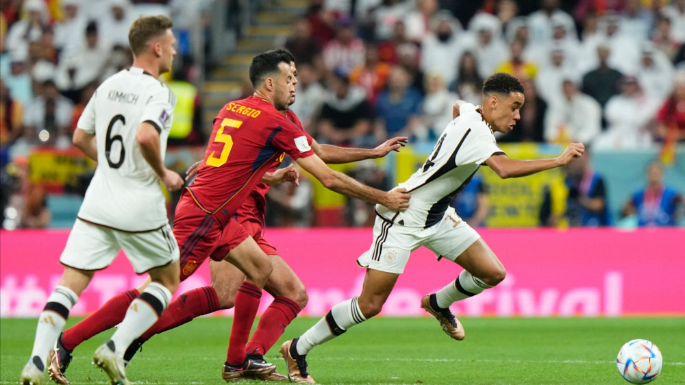 Сборная Германии проявила характер против Испании в матче на ЧМ-2022