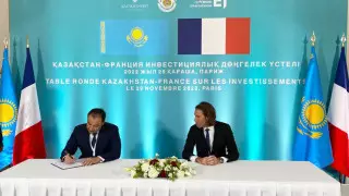 АО "НК "ҚТЖ" подписало соглашения с ALSTOM и банком Société Générale