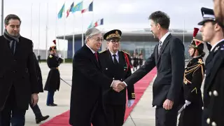 Проводы Токаева во Франции показали на видео