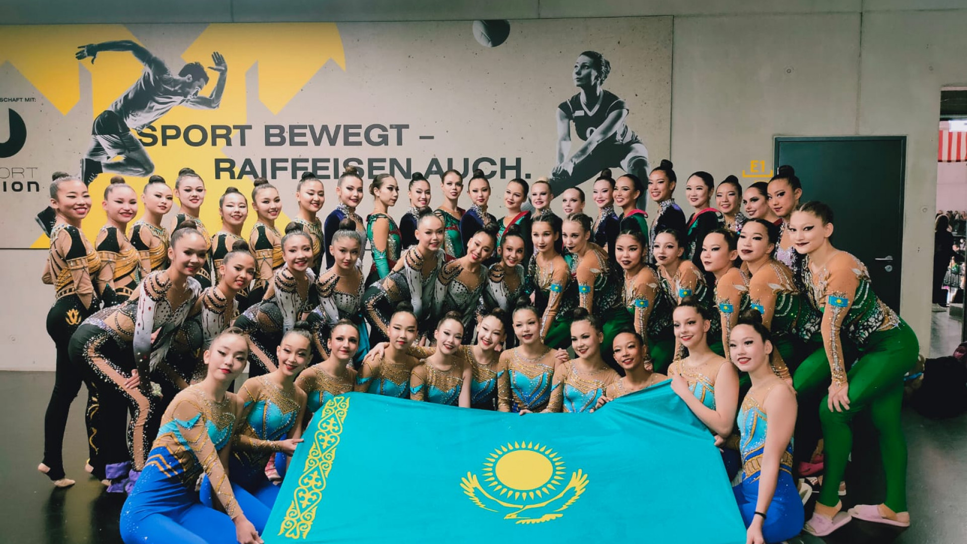 Исторический успех казахстанок на ЧМ по эстетической групповой гимнастике |  Tengrisport.kz