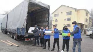 Предприниматели Алматинской области доставили 500 масляных радиаторов в Экибастуз