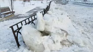 Алматинцев предупредили о шугоходе