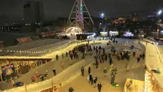 Где кататься на коньках и с ледовых горок в Астане