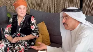 Арабский шейх пригласил апашку из Кыргызстана и ее семью в Абу-Даби