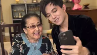 Димаш Кудайберген поздравил Бибигуль Тулегенову с днем рождения