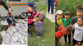 Мальчик во фляге, ежик в трубе: о необычных случаях спасения вспомнили в ВКО