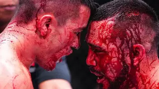 Боец-казах из Китая устроил кровавую рубку в UFC