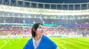 "Много наших и культ Месси". Казахстанка рассказала об атмосфере в Катаре на чемпионате мира