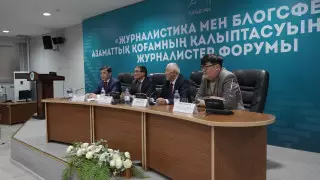 В Туркестане прошел форум для представителей СМИ
