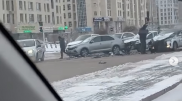 Массовое ДТП произошло в Астане