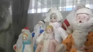 Раритетные елочные игрушки показали в Петропавловске