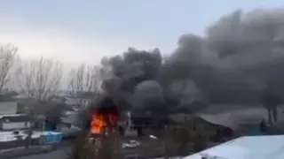 "Поджег женщину вместе с магазином" - полиция и врачи Алматы рассказали о происшествии