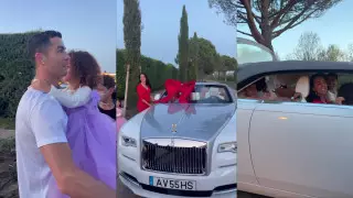 Берем пример: возлюбленная Роналду подарила ему Rolls Royce