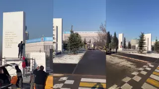 В акимате Алматы прокомментировали видео о "закрытом на ремонт" мемориале "Тағзым"