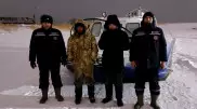 Заблудившихся рыбаков и пастуха искали карагандинские спасатели в новогоднюю ночь