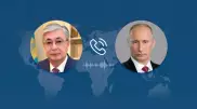 Путин позвонил Токаеву