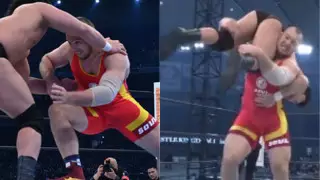 Убойные броски и супертехника. Как казахстанский борец покорил фанатов реслинга в Японии