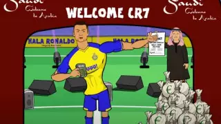 "Избавь меня от Месси". В мультфильме высмеяли переход Роналду в "Аль-Наср"