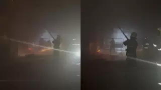 Пожар произошел на барахолке в Алматы