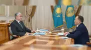 Токаев принял акима Актюбинской области Тугжанова