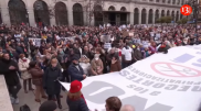 Десятки тысяч медиков протестуют в Мадриде