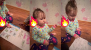 "Вот это произношение". Трехлетняя сельчанка удивила казахстанцев знанием английского языка