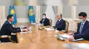 Токаев принял главу ЕАБР Подгузова
