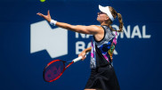 Елена Рыбакина выиграла первый сет в финале Australian Open