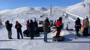 ЧП на базе отдыха в Актобе: появилось видео наезда снегохода на людей