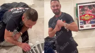 "Нюхал белый порошок". Экс-чемпион мира по боксу попал на скандальное видео