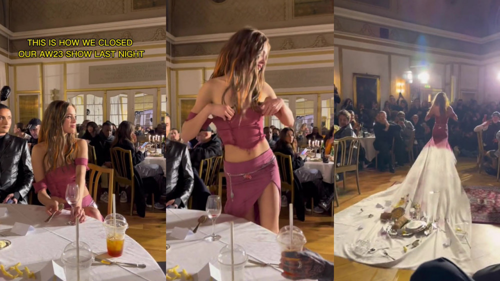 Видео дня: модель показала, как эффектно уйти с любой вечеринки