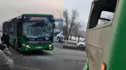 ДТП с автобусами в Алматы: пострадали 6 человек