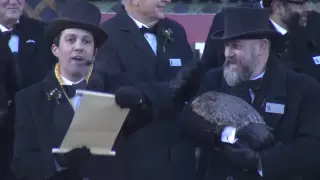 Сурок-"метеоролог" Фил предсказал приход весны