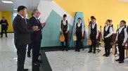 Токаев посетил сельскую школу в Жамбылской области