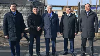 Токаев пришел домой к жителю аула Костобе