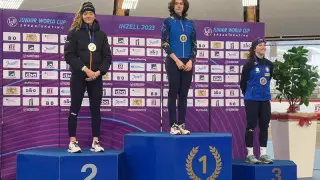 Казахстанка завоевала золото на Кубке мира по конькобежному спорту