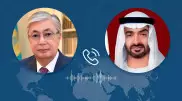 Токаев провел телефонный разговор с президентом ОАЭ